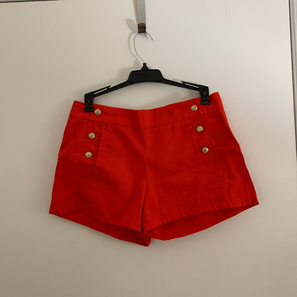 Red Sailor Shorts